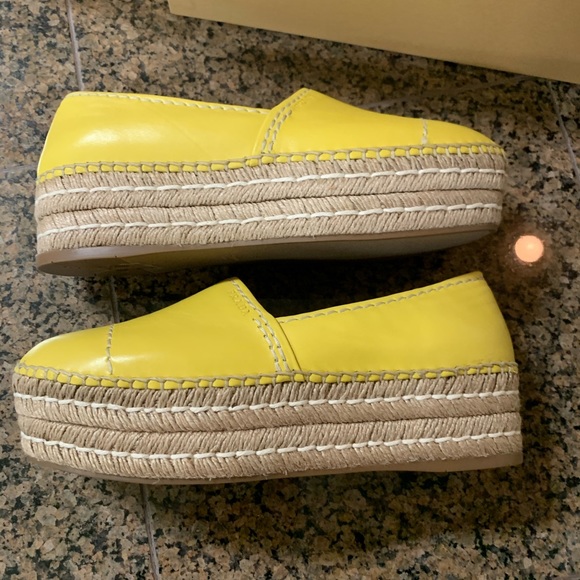 🩷PRADA. 🌼🌼🌼 Yellow espadrilles 💯athletic - Picture 3 of 10